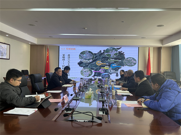 12月19日，安徽寶坤文旅集團(tuán)赴徽投集團(tuán)調(diào)研石潭村精品示范村建設(shè)運(yùn)營情況，洪董，吳書記陪同調(diào)研。.jpg